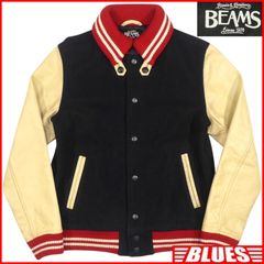 激レア♡【Beams Boy】athlete/袖レザー切替/フルデコ/スタジャン