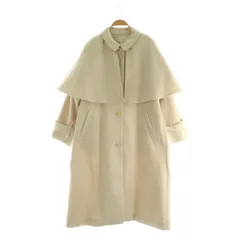 ナイスクラップ NICE CLAUP EVERY.VERY ケープ付き ロングコート F ライトベージュ /MY ■OS