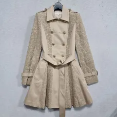エゴイスト 春 秋 トレンチジャケット レディース スリム 55 0213