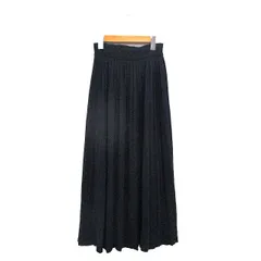 トラッゾドンナ Torrazzo Donna プリーツ スカート ロング シンプル ネイビー 紺 /KT1