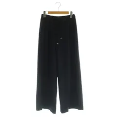 ユナイテッドアローズ UNITED ARROWS ウールタックイージーパンツ ワイド 36 ネイビー /MY ■OS