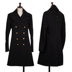 美品】D&G チェスターコート カシミア ウール ベルト レオパード 38