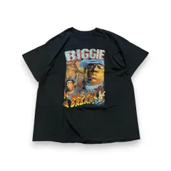 90s 00s BIGGIE ビギー Tシャツ USA古着 raptee hiphop B-系 B-boy y2k SK8 スケーター ストリートファッション オーバーサイズ 90年代 古着 vintage フェード サンフェード 襤褸 色落ち