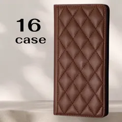 新品　iPhone16用ケース　手帳型　カード収納　マグネット式フリップレザーケース　ウォレットカード収納　スマホカバー　RFIDブロッキング　盗難防止機能