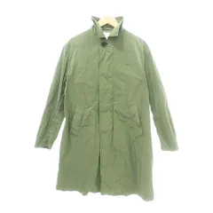 アダムエロペ Adam et Rope' ステンカラー コート ジャケット Lサイズ カーキ
