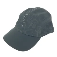 adidas アディダス バイステラマッカートニー/キャップ  花柄/ロゴ/ナイロン    ブラック レディース / 240001188154