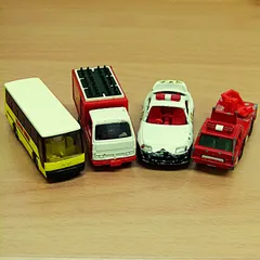 [TK]ミニカー 絶版トミカ 希少 レア 日本製 / 廃盤トミカ 中国製 ジャンク品 まとめ売り 4点セット