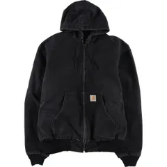 古着 80~90年代 カーハート Carhartt アクティブジャケット ダックフルジップパーカー USA製 メンズL相当 ヴィンテージ/eaa613326