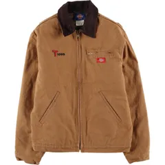 古着 ディッキーズ Dickies デトロイトジャケットタイプ ダックワークジャケット メンズM相当/eaa613327