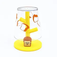 パンどろぼう ミニうがいコップ&スタンド イエロー