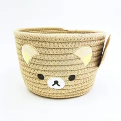 リラックマ ロープバスケット(S) 小物入れのサムネイル