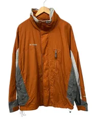 Columbia (コロンビア) マウンテンパーカージャケット ナイロン VERTEX 2WAY Bugaboo バガブー 裏地メッシュ L オレンジ メンズ/199