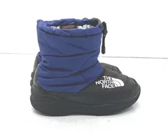 [盛岡80-0151] THE NORTH FACE ザ・ノース・フェイス ヌプシ ブーティ スノーブーツ キッズブーツ 20cm【中古/60】