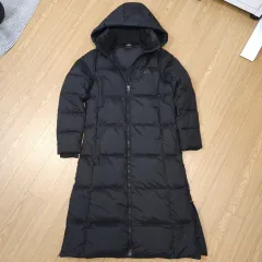 アディダス レディース ダウンジャケット ロング丈 ブラック S