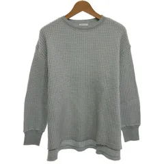 BEAUTY&YOUTH UNITED ARROWS　サーマルトップス　長袖　クルーネック　ワッフル　無地　古着　/2402
