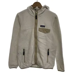 Patagonia　フリース　ジャケット　フード　フルジップ　無地　ワンポイント　アウトドア　古着　/7113