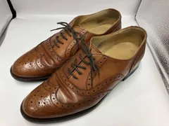 REGAL リーガル AH9151 ドレスシューズ ウィングチップ レザー 25.5cm ブラウン 