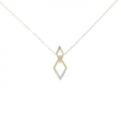 K18YG ダイヤモンド ネックレス 0.042CT