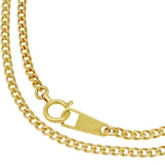 送料無料・返品可♪K18YG 2面シングル 喜平ネックレス 40.5cm 5.1g A♪ キヘイ 18金 イエローゴールド【中古】