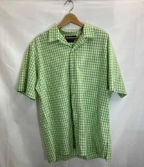 POLO RALRH LAUREN / ポロ ラルフローレン / 半袖シャツ / 90s / 開襟シャツ / CALDWELL / 馬なし / 古着 / サイズ:L / グリーン