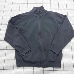 ◇ ⊇ 無印良品 ジップアップカーディガン メンズ XL E  【1601260009766】