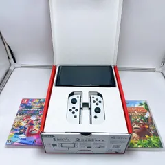 Nintendo Switch（有機ELモデル） ホワイトカラー　マリオカート8  ドンキーコング　リターンズ