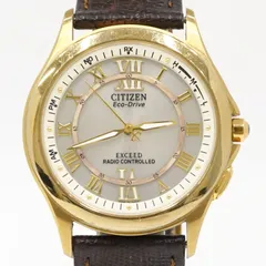 CITIZEN シチズン エクシード H430-T005705 エコドライブ 電波 メンズ