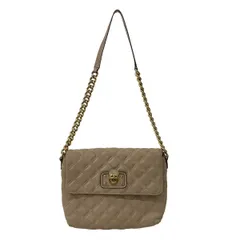 MARC JACOBS(マークジェイコブス) ショルダーバッグ - ライトピンク チェーンショルダー/キルティング レザー