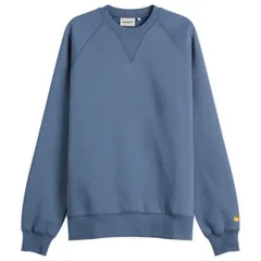 カーハート メンズ アウター パーカー・スウェット Carhartt WIP Chase Crew Sweat Positano Gold ゴールド