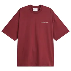 エムケーアイ メンズ トップス Tシャツ MKI Uniform TShirt Presented by END Burgundy バーガンディ