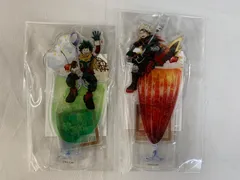 ★【僕のヒーローアカデミア】爆豪勝己&緑谷出久 クリームソーダ アクリルスタンド2点セット