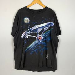 スタートレック 20周年記念 Tシャツ オフィシャルファンクラブ用 1986 期間限定値下げ中！【90s】スタートレック 25周年記念Tシャツ【XL