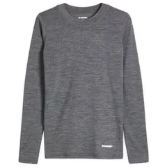 ジル・サンダー レディース トップス Tシャツ Jil Sander Long Sleeve TShirt Dark Grey グレー