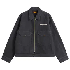 ヒューマンメイド メンズ アウター ジャケット・ブルゾン Human Made Zip Work Jacket Black ブラック