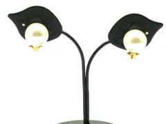 クリスチャンディオール　イヤリング　イミテーションパール　Christian Dior　18711706