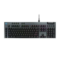 【Amazon.co.jp限定】 Logicool G ゲーミングキーボード G915 X 薄型 有線 G915X-TCBK タクタイル 茶軸 確かな打鍵感 日本語配列 LIGHTSYNC RGB USB ゲーミング キーボード メカニカルキーボード ...