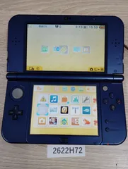 【2622H72】Nintendo ニンテンドー3DS LL ブルー 本体 中古 本体のみ 通電確認済み