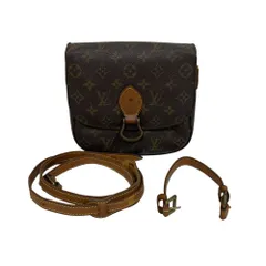 ●ジャンク品●LOUIS VUITTON ルイヴィトン ショルダーバッグ サンクルーMM モノグラム ショルダー破損 内部劣化 M51243