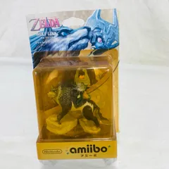 未開封 黄ばみ  アミーボ ゼルダの伝説 トワイライトプリンセス ウルフリンク