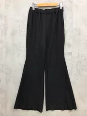 LOWRYS FARM ローリーズファーム LF525079TK アソートフレア パンツ sizeF/黒 ■■ レディース