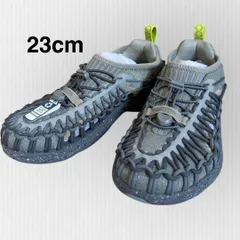 【未使用級】キーン　ユニーク　スニーク　23cm グレー　サンダル　スニーカー　アウトドア　レディース