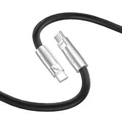 Thunderbolt 4 ケーブル シリコン ブラック 0.5m 240W急速充電 8K対応 40 Gbps データ転送 Type-C &Type-C ケーブル USB-C & USB-C MacBook/iPad/Mac mini/iphone1 ...