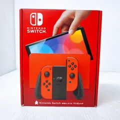 【新品未使用】Nintendo 任天堂 Switch 有機ELモデル マリオレッド