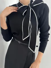 リボンタイニット