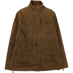 古着 00年代 バブアー Barbour WAX UTILITY 3ワラント ワックスコットン オイルドジャケット レディースM相当/eaa612899のサムネイル