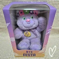 BTS (防弾少年団・バンタン) × knoted シュガベア (SUGA・ユンギ クマ) 防弾少年団 (バンタン) フェスタ 10周年 ぬいぐるみ FESTA