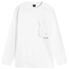 マナスタッシュ メンズ トップス シャツ Manastash Armor Long Sleeve Top White ホワイト