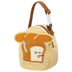 パンどろぼう ダイカットマグポーチ スエット素材 ミニトート 手さげバッグ キャラクター スケーター