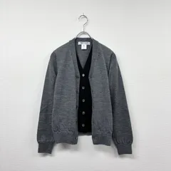良品 COMME des GARCONS COMME des GARCONS コムコム コム デ ギャルソン レイヤード カーディガン MADE IN JAPAN サイズ M 801-0060