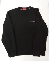 Converse/コンバース　トレーナー　ブラック　サイズLL【中古品】